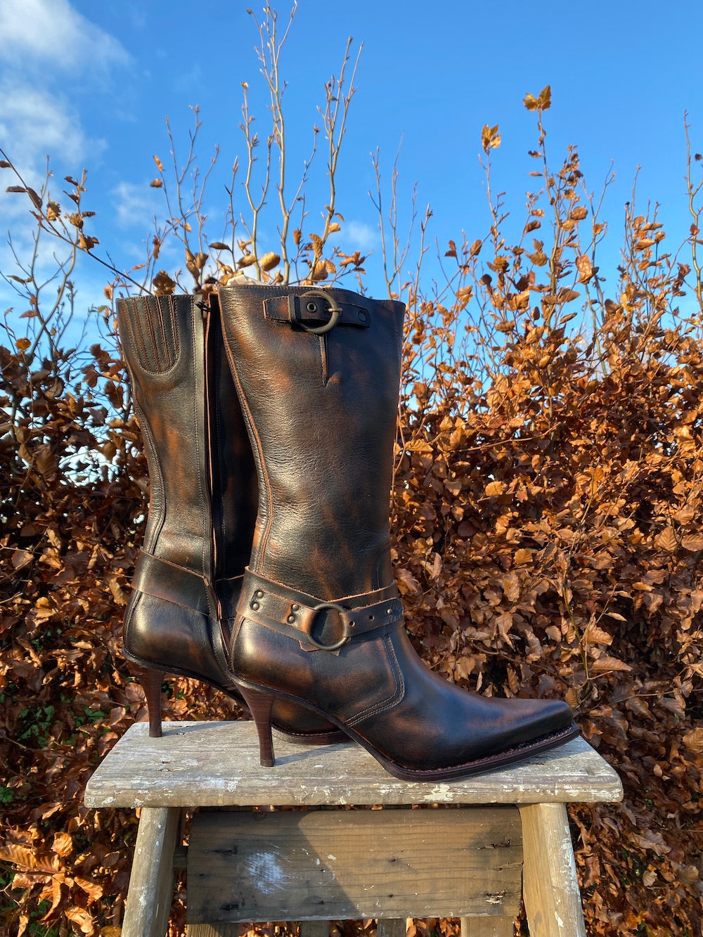 Y2K Western Stiletto Boots - Deadstock – Dandelie