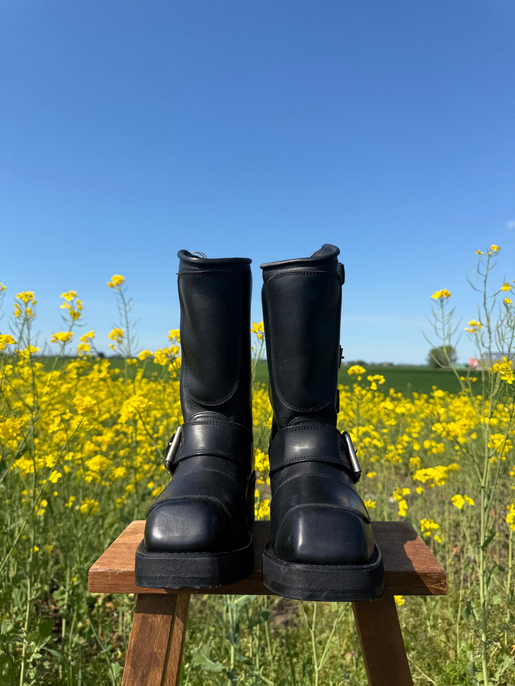 Chunky Black Grunge Boots - Deadstock – Dandelie