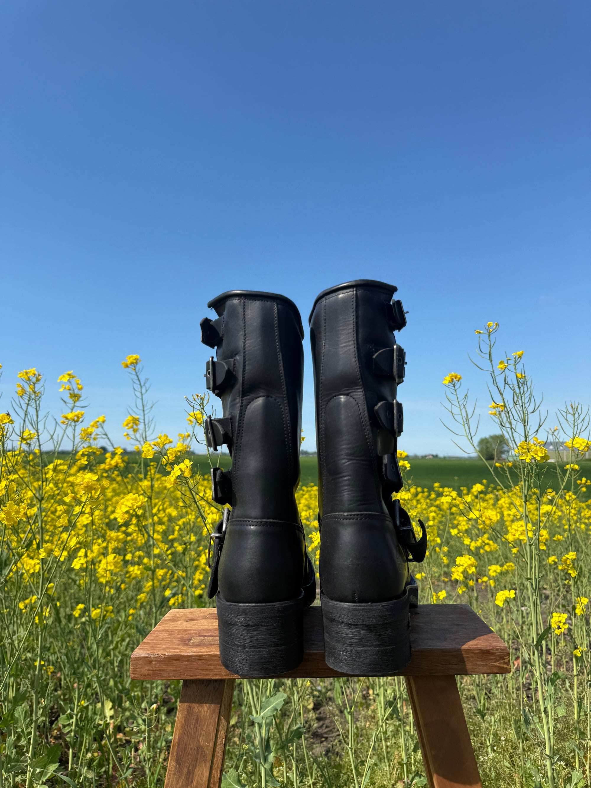 Chunky Black Grunge Boots - Deadstock – Dandelie