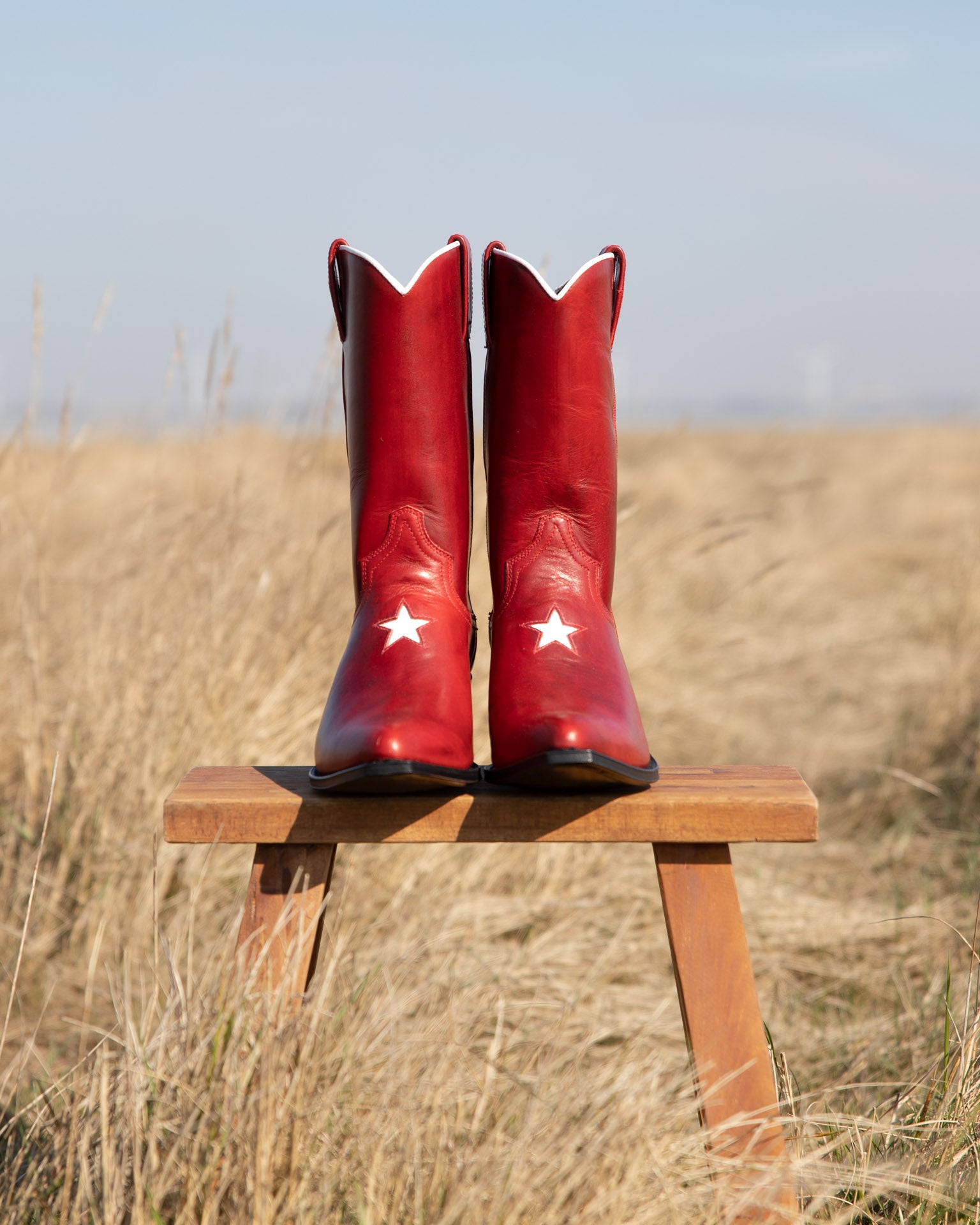 Western Star Boots Red 35