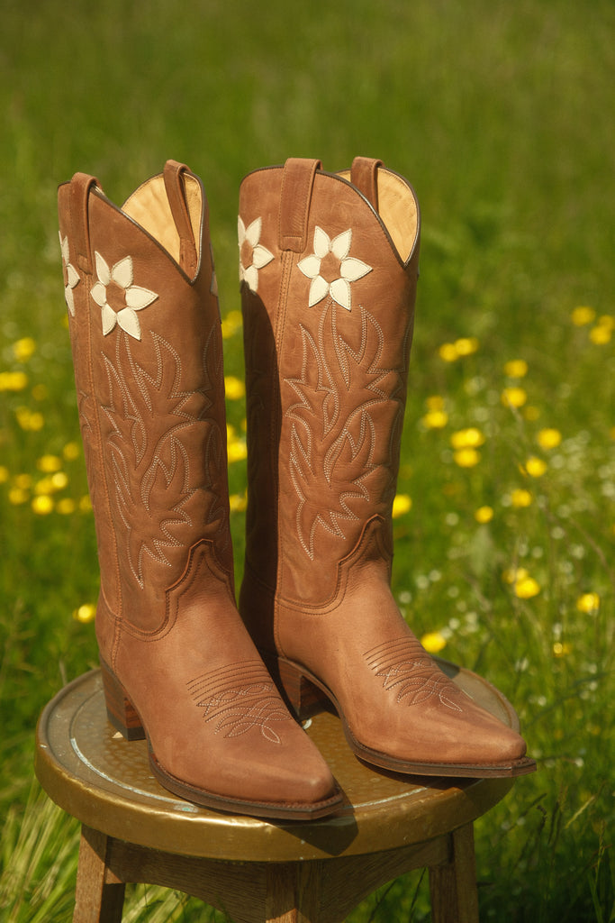 Western Floral Boots – Dandelie