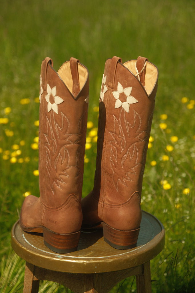 Western Floral Boots – Dandelie