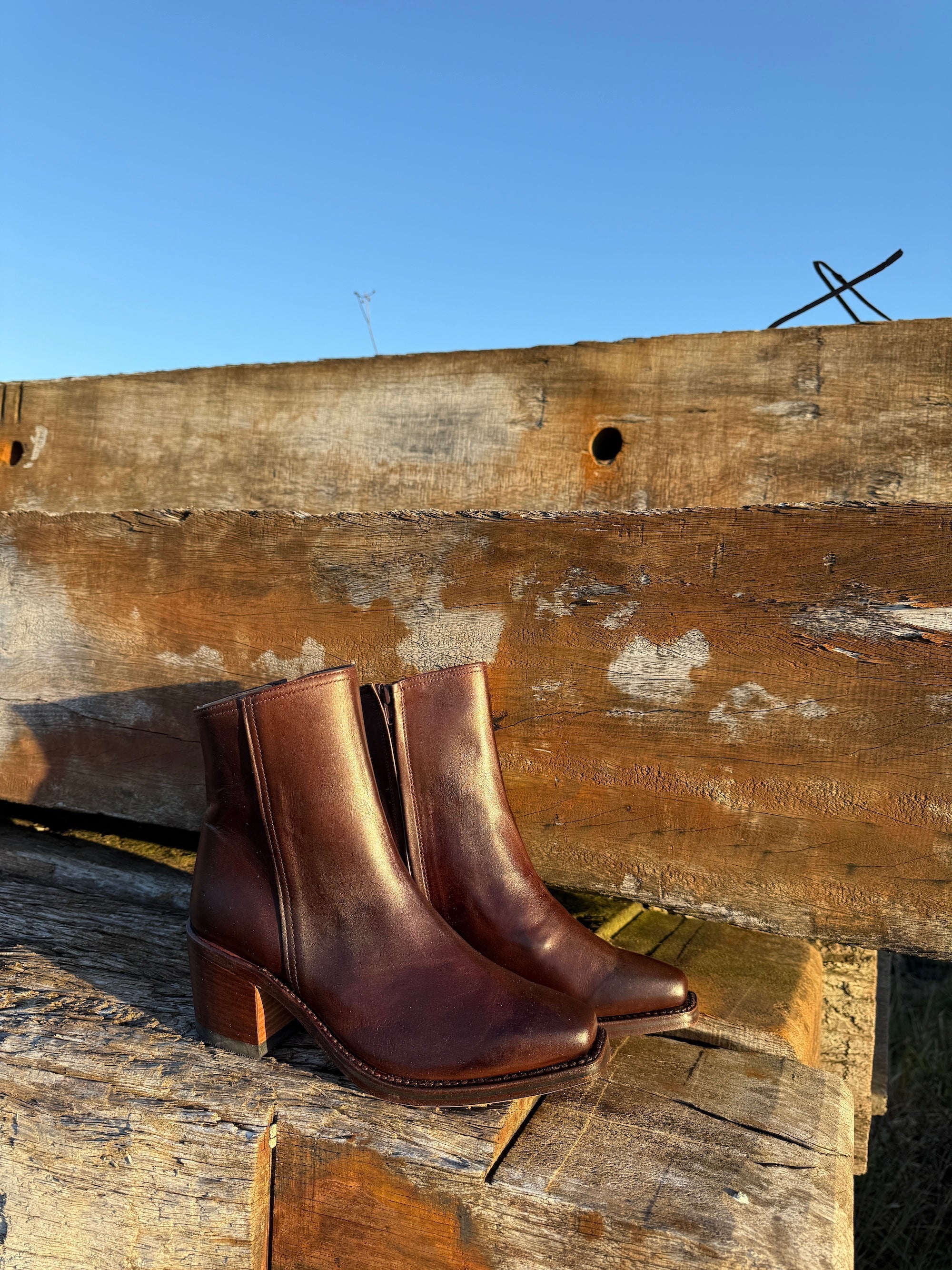 Cutter Boots Walnut Brown - Deadstock – Dandelie