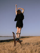 Sendra Colibri Tall Boots Black