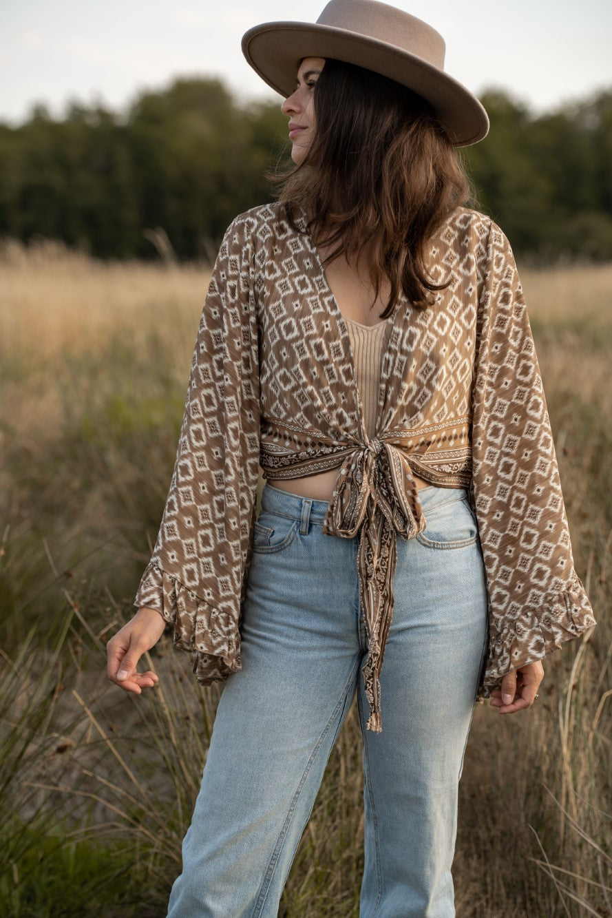 Frill Wrap Top Orla – Dandelie