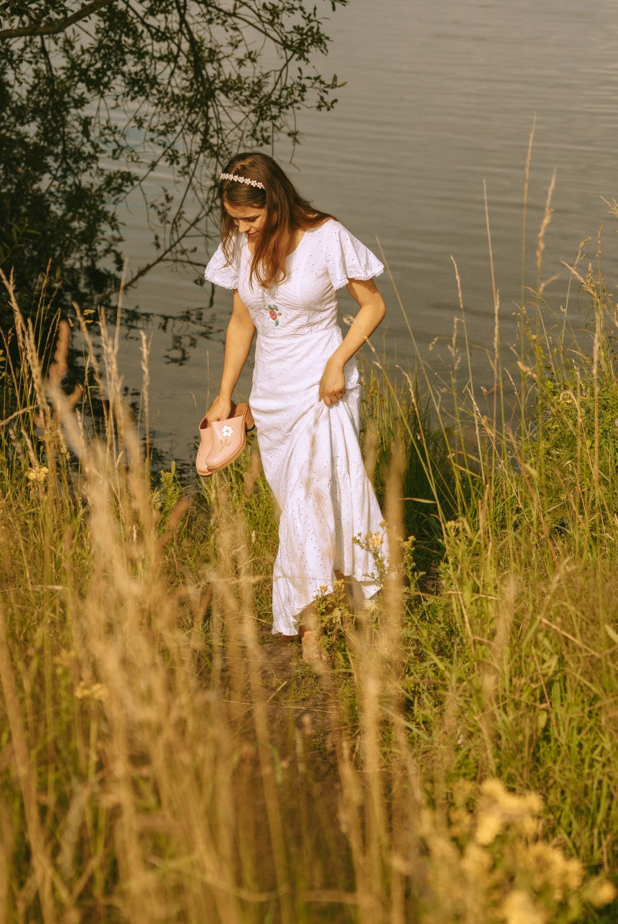 Vintage White Dress – Dandelie