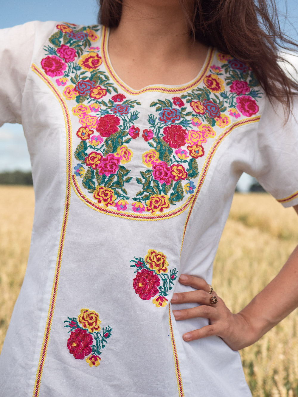 Mexican embroidered dress – Dandelie