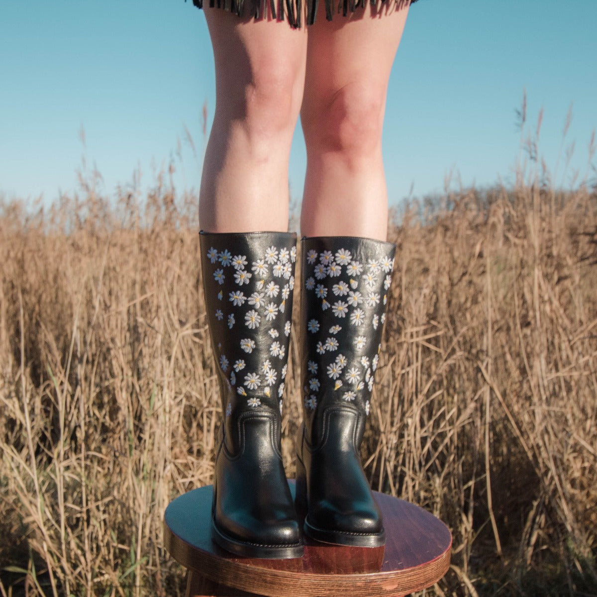Daisy Boots Black – Dandelie