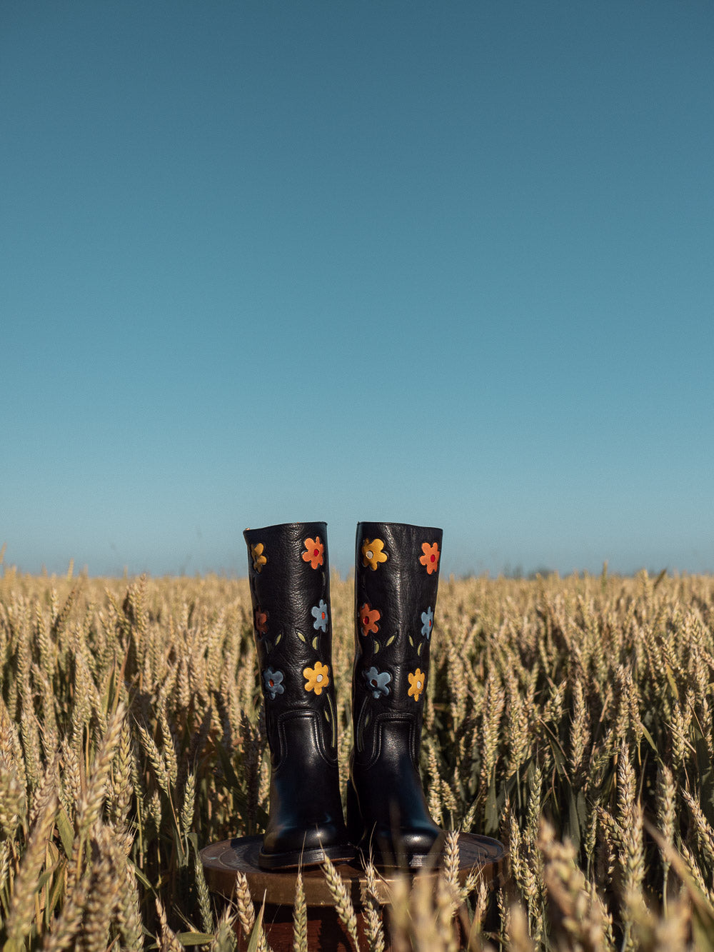 Blossom Boots Black – Dandelie