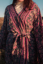 Short kimono violet Dandelie