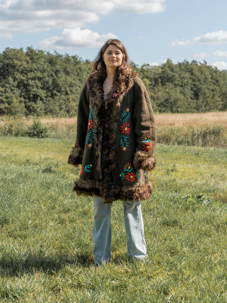 Afghan Sheepskin Coat Julia Dandelie